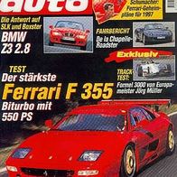 sport auto 1296, Ferrari F355, BMW Z3, Porsche 911, Nissan 200S