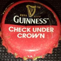 Guinness Nigeria check under crown promotion Brauerei Bier Kronkorken Kronenkorken