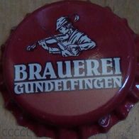 Gundelfingen Brauerei Bier Kronkorken Kronenkorken neu 2018 in unbenutzt mit Geige