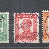 Briefmarken Bulgarien 1931 - 4 Marken