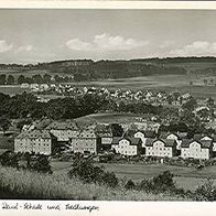 95632 Wunsiedel im Fichtelgebirge Jean Paul - Schule und Siedlungen um 1952
