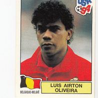 Panini Fussball WM USA 1994 Luis Airton Oliveira Belgien Nr 296