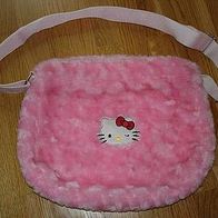NEU Sanrio Hello Kitty Tasche Schultertasche rosa Plüsch Umhängetasche