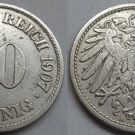 10 Pfennig 1907 (A) ## DE-E4