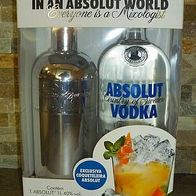 Absolut Vodka Giftpack Brazil Coqueteleira