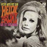 7"BRÜHL, Heidi/ BEE GEES · Mein Weg mit dir (CV RAR 1966)