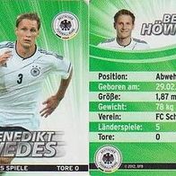 DFB-Rewe Sammelkarte - Fußball-EM 2012 - Nr.7/32 Benedikt Höwedes