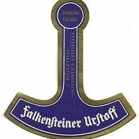 ALT ! Bieretikett Bayerische Bierbrauerei † 1968 Ludwigsstadt-Falkenstein Lkr Kronach