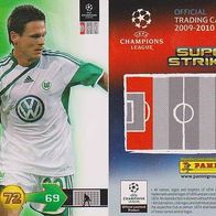 PANINI Champions League 2009-2010 - 338 Sascha Riether (VfL Wolfsburg)