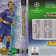 PANINI Champions League 2009/10 UPDATE - 415 A. Gilardino (AC Florenz) - "Starplayer"