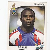 Panini Fussball Euro 1992 Basile Boli France Nr 50