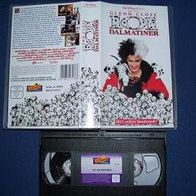 Video VHS "101 Dalmatiner" Film Disney m. Glenn Close 98min