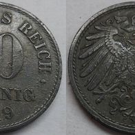 Deutsch Reich 10 Pfennig 1919 (Zink) ## DE-G5