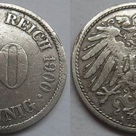 Deutsch Reich 10 Pfennig 1900 (A) ## DE-G11