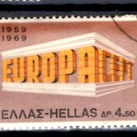 Griechenland gestempelt Michel Nr 1005 Europa Cept 1969