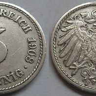 Deutsches Reich 5 Pfennig 1908 (F) ## DE2-C2