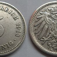 Deutsches Reich 5 Pfennig 1913 (A) ## DE2-D3