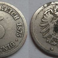 Deutsches Reich 5 Pfennig 1875 (B) ## DE2-E1