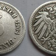 Deutsches Reich 5 Pfennig 1904 (A) ## DE2-E3