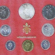 Vatikan 688 Lire Kursmünzensatz komplett 1971 Papst PAUL VI. (1963-1978)