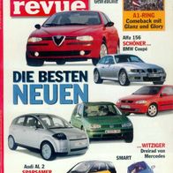 Auto Revue 1097, Alfa Romeo, Lotus, BMW Z3, Jaguar, Mercedes, F1