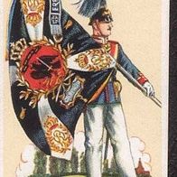 Fahne des Leib Grenadier Reg. König Wilhelm III 1. Brandenbg No 8. Nr 240