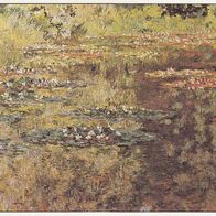 263 AK Kunst Karte Claude Monet, Bild „Etang aux nympheas“ Ne a Paris, 1840