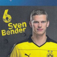 Aral SuperCard BVB 6 Sven Bender 15-16 Super Card mit Preis
