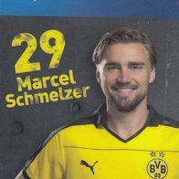 Aral SuperCard BVB 29 Marcel Schmelzer 15-16 Super Card mit Preis (Serie 461018 3542)