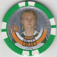 Topps Bundesliga Chips 2010/2011 VFL Wolfsburg 3 Rookie Simon Kjaer, Abwehr