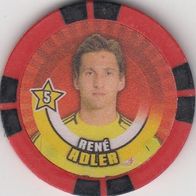 Topps Bundesliga Chips 2010/2011 Bayer Leverkusen 5 Rene Adler, Tor