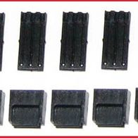 Roco - fünf Kabelverbindungsplättchen 0974 B (10602) - für 3-adrige Flachbandkabel