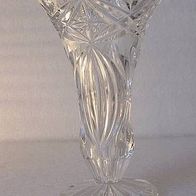 Kristallglas - Fuß-Vase , Vase Nr. 5