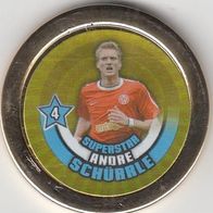 Topps Bundesliga goldene Chips 2010/2011 Superstar Mainz 05 4 Andre Schürle, Angriff