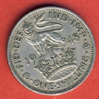 Großbritannien 1 Shilling 1948 Englischer Löwe