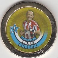 Topps Bundesliga goldene Chips 2010/2011 Superstar Bayern München 5 Arjen Robben