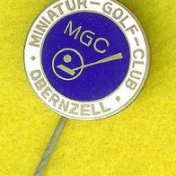 Miniatur Golf Club Obernzell Anstecknadel :