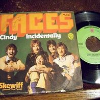 The Faces (w. Rod Stewart) - 7" Cindy incidentally (´73) - Topzustand !