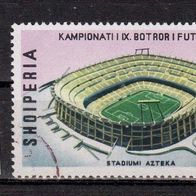 Albanien Mi. Nr. 1419 Fußball-WM Mexiko 1970 o <