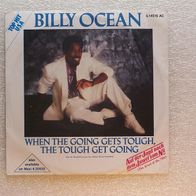 Billy Ocean - When The Going Gets Tough, The Tough Get Going, Single - Jive 1986