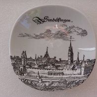 Porzellanteller " Sindelfingen " - Altenkunstadt Porzellan-Manufaktur * **