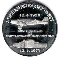 Silber Hermann Köhl Silber-Medaille Ulm 1978
