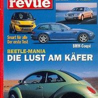 Auto Revue 898, Smart, Beetle Mania, BMW Coupe, S-Klasse, Jeep
