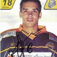 Patrick Czajka - Blue Lions Leipzig AK 07/08 signiert