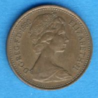 Großbritannien 1 Penny 1980