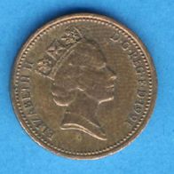 Großbritannien 1 Penny 1991