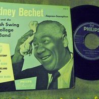 Sidney Bechet u.d. Dutch Swing College Band - 7" EP ´62 Philips