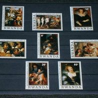 Ruanda, MNr.883/90 postfrisch, Rubens