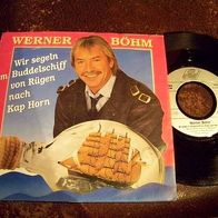 Werner Böhm - 7" Wir segeln im Buddelschiff von Rügen nach Kap Horn- mint !
