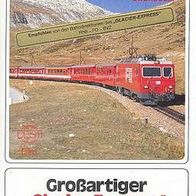 Der Glacier-Express / Schweiz * * DESTI Film * * Eisenbahn * * VHS Rarität !!